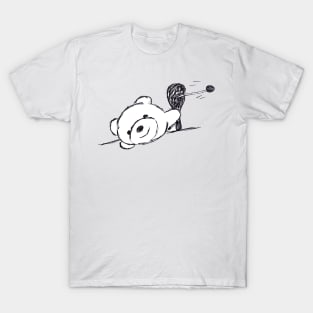 Paddle Ball Smiley Bear T-Shirt